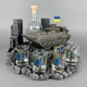 Комплект рюмок для напитков со стопками и бутылка 500 мл "БМП-2" | Ручная работа PA_1211_3 - изображение 1