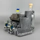 Комплект рюмок для напитков со стопками и бутылка 500 мл "БМП-2" | Ручная работа PA_1211_3 - изображение 4