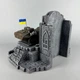 Штоф сувенирный с часами "БТР-70" ручная работа | Декоративная подставка для стопок и фляги PA_1232 - изображение 5