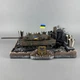 Подарунковий набір штоф з танком "Leopard 2A6" | Декор для робочого столу PA_1168_1 - зображення 1