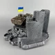 Сувенирный набор штофов с гербом Украины "БТР-70" (без посуды) | Подставка для рюмок и бутылки PA_1229 - изображение 5