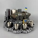 Набор для виски штоф со стопками и флягой "БТР-70" | Декор для офиса, кабинета, дома PA_1229_1 - изображение 1