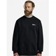 Кофта Jack Wolfskin Essential Crewneck M XL Чорний (1109-4064886464116) - зображення 3