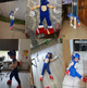 Дитячий карнавальний костюм їжачок Сонік Sonic, комбінезон з шапкою та рукавичками, на зріст 95–105 см - зображення 2