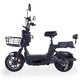 Электроскутер Двухместный Crosser CR2 (800W, 60V, 24ah графеновые АБК) Черный - изображение 2