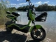 Электроскутер Двухместный Crosser CR1 (800W, 60V, 24ah графеновые АБК) Зеленый - изображение 3