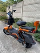 Электроскутер Двухместный Crosser CR1 (800W, 60V, 24ah графеновые АБК) Оранжевый - изображение 7
