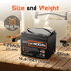 Акумулятор HumsiENK MAX PLUS LiFePO4 12V 100Ah (HS12V100AH100MAXPLUS) - изображение 2