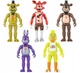 Набор фигурок Аниматроники 5в1 Пять ночей с Фредди, ФНАФ, 14 см - Five Nights at Freddy`s, FNAF - изображение 2