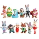 Набор фигурок 12в1 из м\ф Зверополис 2: Змеиная история (Зоотопия), 5-8 см - Zootopia Snake Story - изображение 1
