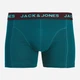 Набор трусов боксеров мужских хлопковых Jack & Jones 421346-99(Blue Coral) 2XL 3 шт Разноцветный (5715829327683) - изображение 5
