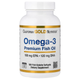 Премиальный рыбий жир California GOLD Nutrition "Omega-3 Premium Fish Oil" жирные кислоты омега-3, 1100 мг (100 капсул из рыбьего желатина) - изображение 1