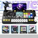 Музична установка DJ Mixer пульт діджея, акумулятор 3.7 V, USB кабель, піаніно, запис, підсвічування, мікрофон (8 D 8 A) - зображення 3