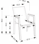 Krzesło do jadalni Halmar Fierro  V-CH-FIERRO-KR (5905248135406) - obraz 3