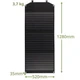 Портативний зарядний пристрій Bresser Mobile Solar Charger 90 Watt USB DC (1073-930151) - зображення 6
