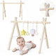 Деревянный игровой тренажер Baby Gym Lionelo Anis Beige (LO-ANIS) - изображение 2