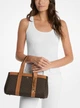 Жіноча сумка кросс-боді через плече MICHAEL MICHAEL KORS Romee Small Signature Logo Satchel BRN / ACORN 30T5G1ZS1B (117444) - зображення 3