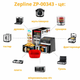 Аерофритюрниця Zepline ZP-00343 на 13 л, 4200 Вт, з 12 програмами, LED-дисплеєм та знімним кошиком - зображення 6
