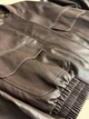 Куртка женская Lady Yep 10048 бомбер из экокожи оверсайз S коричневая - изображение 5