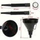 Гибкая лейка для топлива и масел Semi Flexible Funnel - Black с фильтром - изображение 5