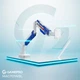 Настільне кріплення для монітора GamePro MAG701WBL з газліфтом 24-57" 2~30kg White & Blue - зображення 7