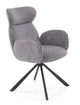 Krzesło Halmar K571 popielate (5905248135673) - obraz 1
