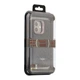 Протиударний Чохол Kajsa Briquette Collection Rhombus with MagSafe для iPhone 16 Pro Black - зображення 4