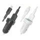Авто Зарядное Устройство Ridea RCC-21312 Grand Lightning 2USB 2.4 A Белый - изображение 2