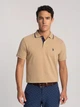 Поло длинное мужское U.S. Polo Assn 118716-EE00A(Khaki Heather) S Хаки (786660970883) - изображение 1