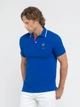 Поло длинное мужское U.S. Polo Assn 11D258-EE00A(Blue Raft) M Синее (786662276402) - изображение 4