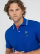 Поло длинное мужское U.S. Polo Assn 11D258-EE00A(Blue Raft) M Синее (786662276402) - изображение 5