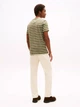 Футболка хлопковая длинная мужская Tommy Hilfiger 78JA565-M1U(Green Heather Stripe) XL Хаки (198296278231) - изображение 2