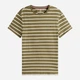 Футболка хлопковая длинная мужская Tommy Hilfiger 78JA565-M1U(Green Heather Stripe) XL Хаки (198296278231) - изображение 5