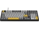 Клавіатура Ajazz AK980 MAX Magnetic Black Gray Yellow (AK980-MAX-M-BGY) - зображення 2