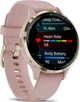 Смарт-годинник Garmin Venu 3S Soft Gold S. Steel Bezel w. Dust Rose Case and S. Band (010-02785-03/53) - зображення 7