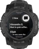 Смарт-часы Garmin Instinct 3 50mm Solar Tactical Edition Black with Black Band (010-02935-50/90) - изображение 5