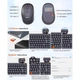 Комплект бездротовий Meetion Mini5000 2in1 2.4G+BT (Клавіатура + Миша) - изображение 9