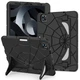 Чехол STR Spider Apple iPad Air 4 (10.9" экран) детский с подставками Spiderman Black - изображение 6