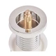 Донный клапан для раковины Zerix BV-06 1 1/4'' без перелива автоматический СLICK-СLACK (Цвет хром - изображение 8