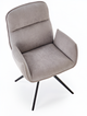 Krzesło Halmar K574 popielate (5905248134928) - obraz 3
