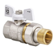 Кран з американкою 3/4" (Koer KR.227.W) білий (KR0097) - зображення 1