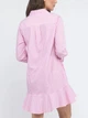 Платье-рубашка короткое летнее женское U.S. Polo Assn 216617-GA00A(COSMO PINK) L Розовое (786662314302) - изображение 2