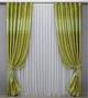 Комплект готових штор VR-Textil Софт Ліана № 462ш Оливковий 150х270 см 2 шт (30-202) - зображення 2