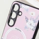 TPU+PC чохол Secret Garden with MagFit до Samsung Galaxy S24 Pink Без бренду - зображення 1