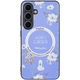 TPU+PC чохол Secret Garden with MagFit до Samsung Galaxy S24 Lilac Без бренду - зображення 3