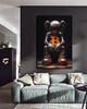 Поп-арт картина на полотні - KAWS Bitcoin Криптовалюта декор для офісу та кабінету - 40х60 см - зображення 3