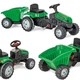 Трактор дитячий на педалях з причепом PILSAN Active Tractor 07-316 зелений - зображення 4