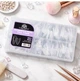 Подвійні форми для нарощування Global Fashion SANDWICH Dual Nail Form, Мигдаль, 15 розмірів, 240 шт. - зображення 2