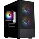 Корпус 1stPlayer X4-M-BK-2F1P-1F1 Black без БП - изображение 1
