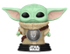 Figurka Funko Pop! Star Wars: Grogu with Mudhorn Chest Armor 90447 9.1 cm (889698904476) - obraz 2